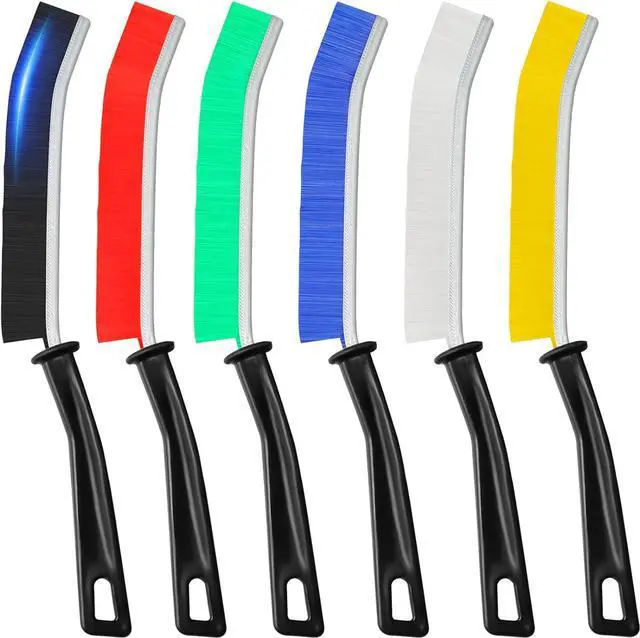 Main image of 6Pcs Hard Bristle Crevice Cleaning Brush, Multifunctional Premium Crevice Cleaning Tool, Designed for Cleaning Narrow Spaces, Suitable for Toilet, Faucets,Kitchen,Grout, KOSPRIE