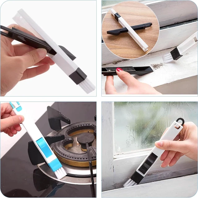 Alt view image 5 of 7 - 13Pcs Crevice Cleaning Brushes, Hard Bristle Deep Cleaning Tools for Gaps