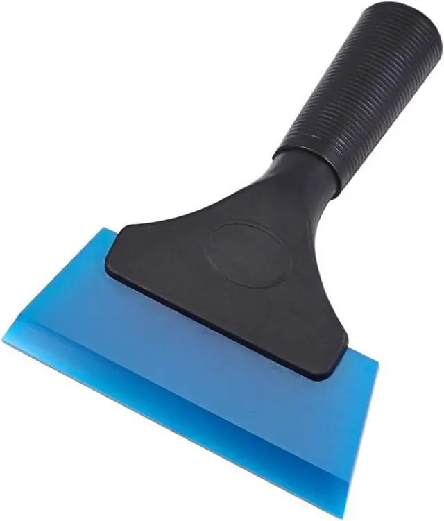 Main image of EHDIS Small Squeegee 5 inch Rubber Window Tint Windshield Scraper for Car,Glass, Mirror, Shower, Door,Bathroom Cleaning(Blue)