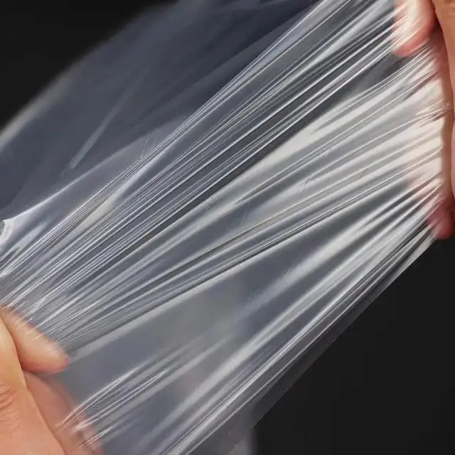 Alt view image 5 of 7 - 50 Pcs Disposable Long Gloves Full Arm Shoulder Length 35.5 Inch Plastic Dressing Gutting Gloves for Field Dressing House Cleaning Gardening (Come with 20 Free Rubber Bands)