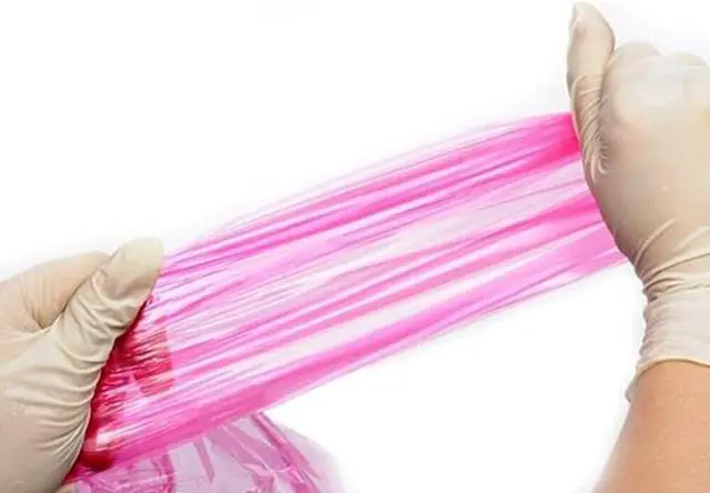 Alt view image 7 of 7 - 50pcs Disposable Long Plastic Gloves, Veterinary Insemination Gloves, Full Arm Long Sleeve, Field Dressing, 35 Inches, Transparent, Waterproof