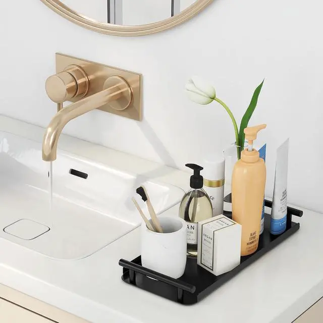 Alt view image 3 of 6 - FEILERN Toilet Paper Basket, Toilet Tank Tray with Handle for Organizing