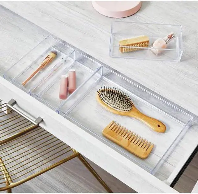 Alt view image 3 of 4 - iDesign Clear Drawer Organizer