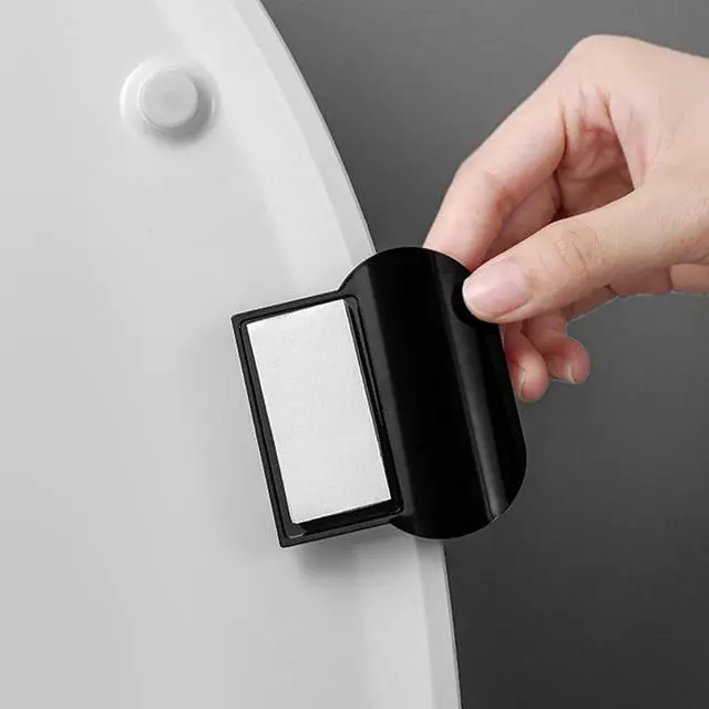 Alt view image 4 of 5 - 4Pcs Toilet Lid Lifter, Handle Avoid Touching Toilet Seat Lifter, Toilet Handle Seat Cover Lifter, Toilet Cover Lifter, Toilet Seat Holder Lift Tools for Home, Office, Restaurant, Hotel