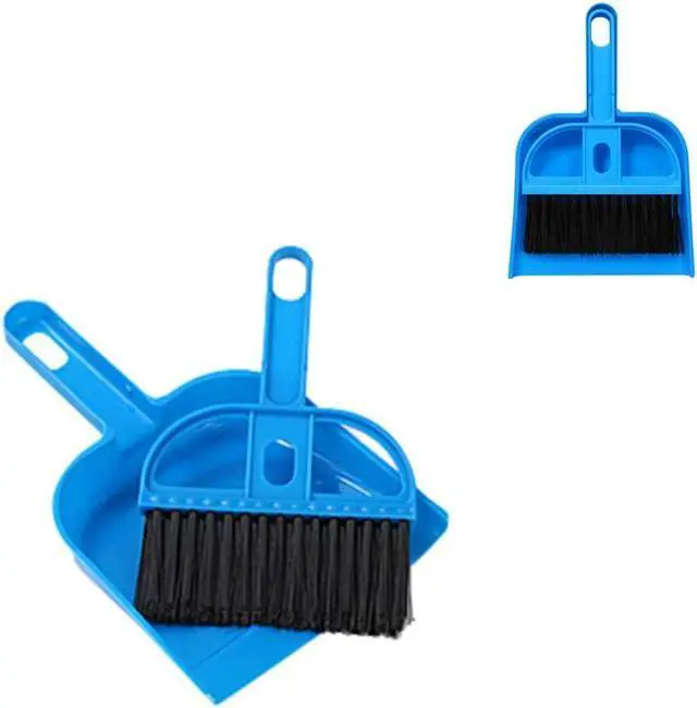 Main image of Mini Dustpan and Brush Set Mini Broom and Dustpan Set for Home Kitchen Desk