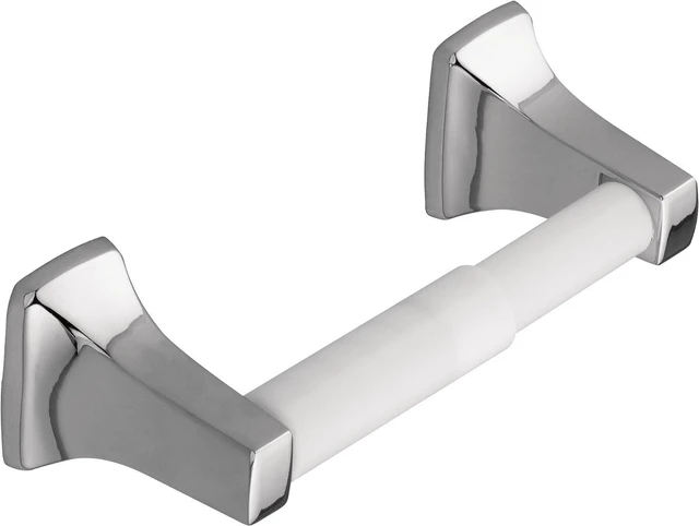Main image of Moen P5080 Contemporary Paper Holder, Chrome, 1 Count (Pack of 1)