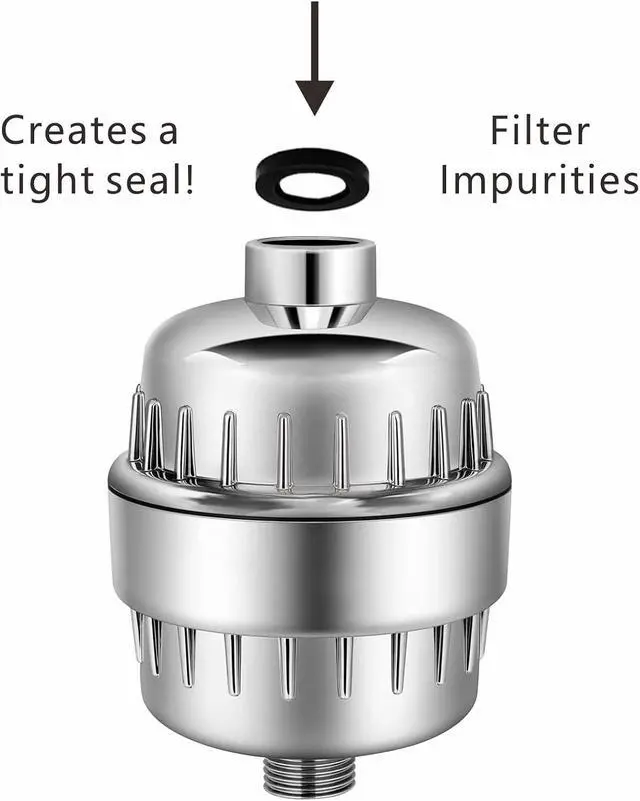 Alt view image 5 of 7 - 4 Pack Shower Head Gasket, 3/4" Rubber Washer for 1/2" Fixed Shower Head/Handheld Shower Hose Connector, Creates A Seal to Prevent Leakage