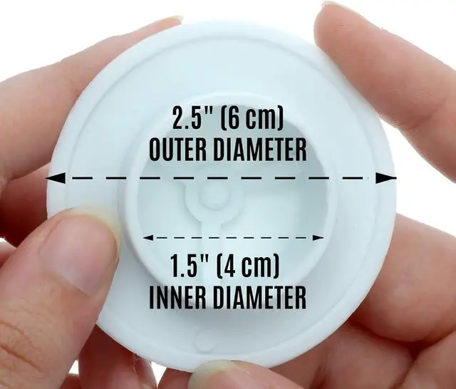 Alt view image 4 of 7 - SlipX Solutions Snug Plug Bath Tub Drain Stopper Fits 1.5" Open Drains