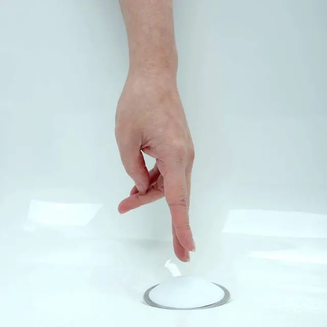 Alt view image 5 of 7 - SlipX Solutions Snug Plug Bath Tub Drain Stopper Fits 1.5" Open Drains