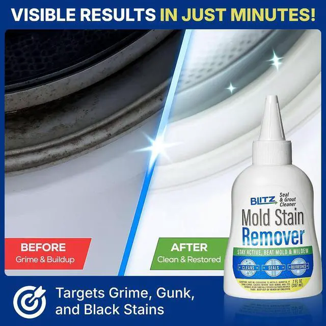 Alt view image 7 of 7 - Heavy Duty Gel Cleaner Thick Gel Formula for Bathrooms, Showers, Washing Machines, Grime, Grunk and Tiles Targets Tough Stains and Odors No Harsh Scrubbing Required Easy to Apply