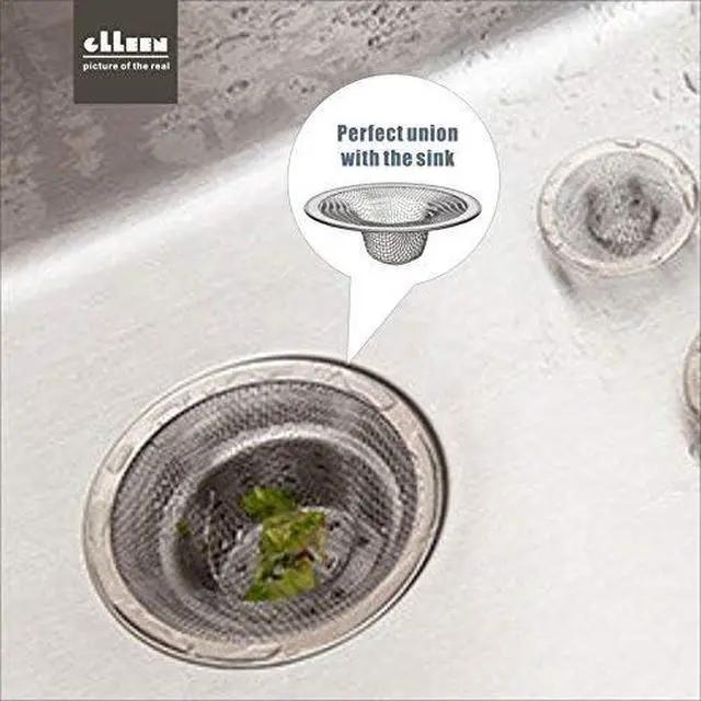 Alt view image 5 of 5 - Sink Strainer,Drain Hair Catcher for Bathroom Bathtub Drains(2.75" / 1")