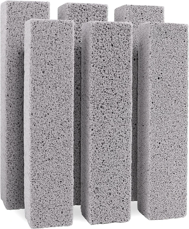 Main image of 6 Pc Pumice Stone for Home Cleaning, Pumice Stick Toilet Cleaner