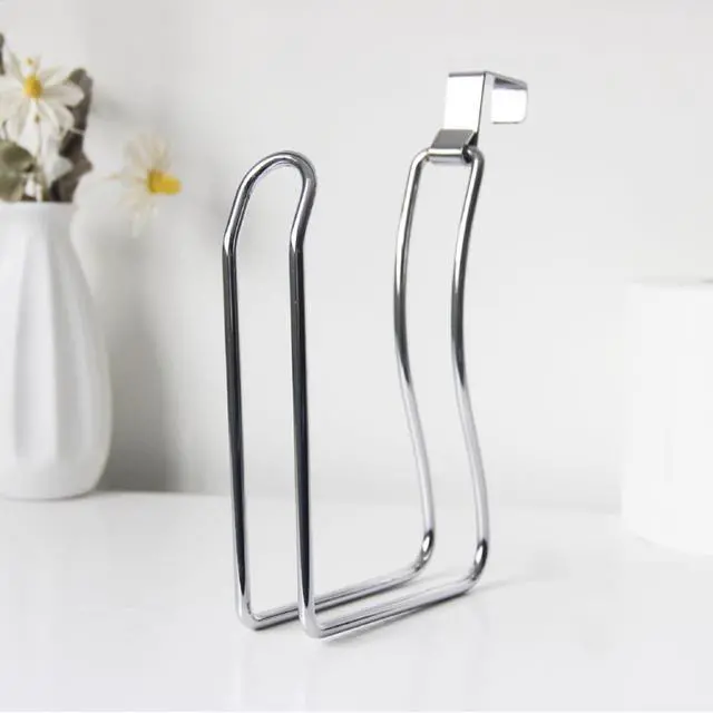 Alt view image 2 of 7 - Bathroom Toilet Paper Holder Premium Rustproof Wall Mounted Toilet Roll Holder for Washroom Kitchen Bathroom (Silver)