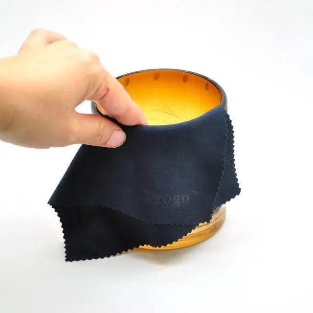 Alt view image 4 of 7 - 6 Pack Progo Microfiber Cleaning Cloth - for Screens, Camera Lenses, Glasses, iPad, Tablet, iPhone, Cell Phone, Laptop, LCD TV Screens and Any Other Delicate Surface.