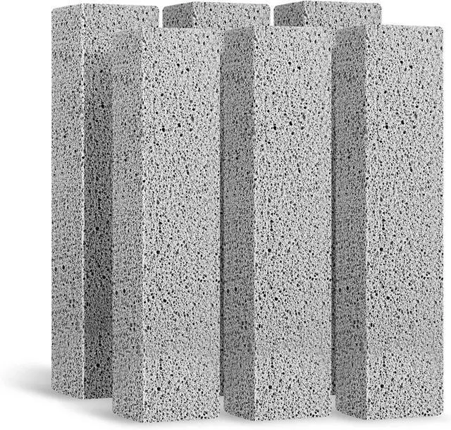 Main image of 6 Pack Pumice Stone for Toilet Cleaning, Hard Water Rings & Stains