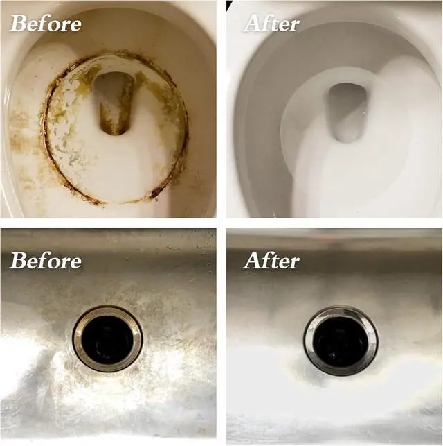 Alt view image 4 of 6 - 6 Pack Pumice Stone for Toilet Cleaning, Hard Water Rings & Stains