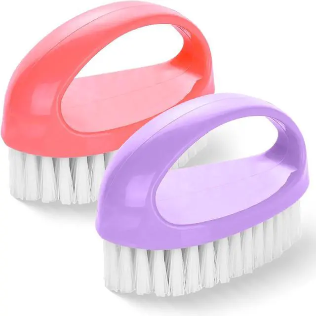 Main image of 2 Pack Small Stiff Bristle Scrub Brushes
