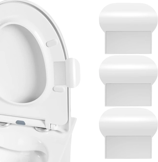 Main image of Self Adhesive Toilet Lid Cover Lifter, Avoid Touching Sticky Toilet Seat Lifter Handle