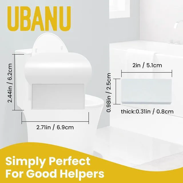 Alt view image 3 of 7 - Self Adhesive Toilet Lid Cover Lifter, Avoid Touching Sticky Toilet Seat Lifter Handle