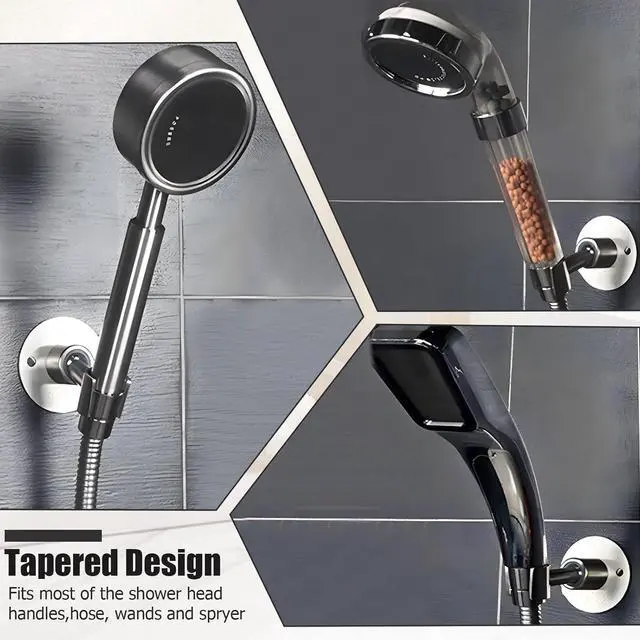 Alt view image 5 of 7 - BokWin Stainless Steel Shower Head Holder, Brushed SUS 304