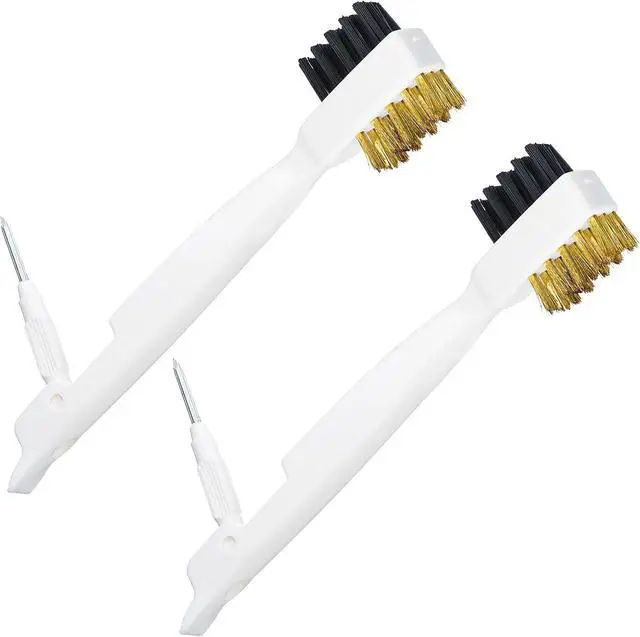 Main image of Ymapinc Kitchen Cleaning Scrub Brush, 4-in-1 Stove Cleaner for Gas Top with Cooktop Scraper, Gas Stove Top Cleaner, Household Cleaning Tools, Scrubber for Range Hood Grease Grime