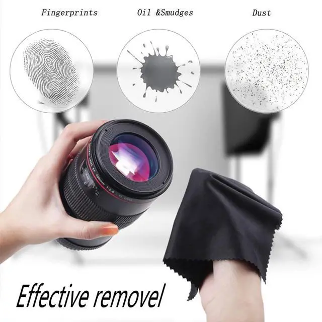 Alt view image 4 of 7 - 15 Pack Glasses Cleaning Cloths - Glasses & Eyeglass Cleaner Wipes|Lens Cleaning Wipes for Mobile Phones, Watches, Screens and All Delicate Surfaces(7 "x 6")