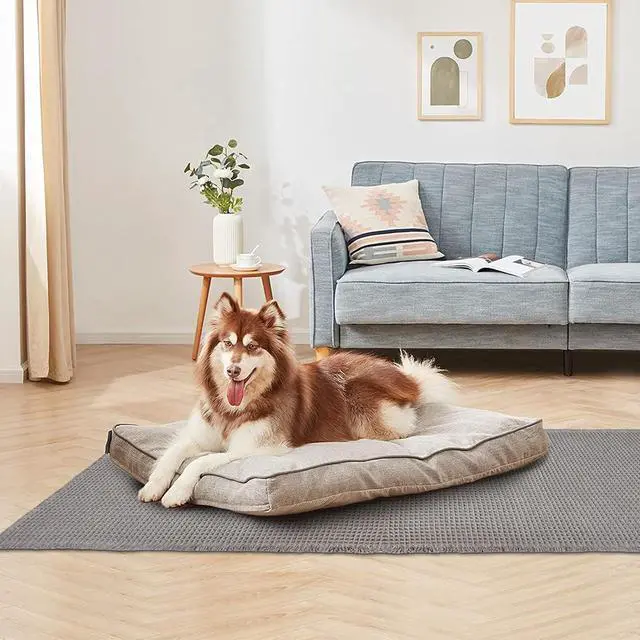 Alt view image 7 of 7 - ZALL Tan Waffle Bath Mat,Super Absorbent Non Slip Bathroom Rug,Brown 17x24inch,Machine Washable Ultra Soft Floor Mats