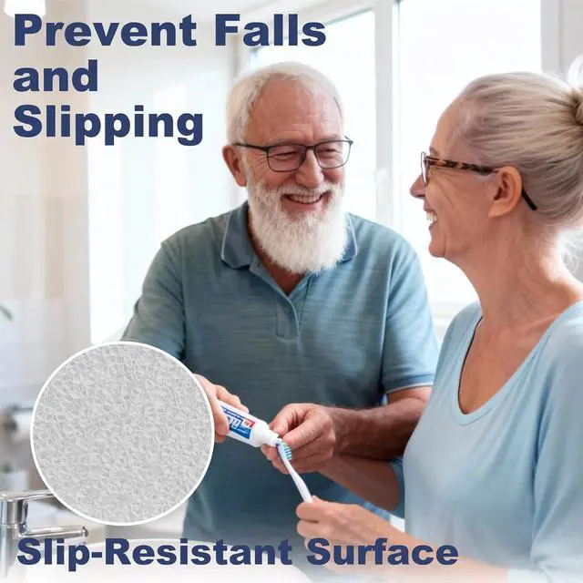 Alt view image 2 of 7 - Gecork 28PCS Anti-Slip Shower Stickers with Scraper, Clear, Hexagonal