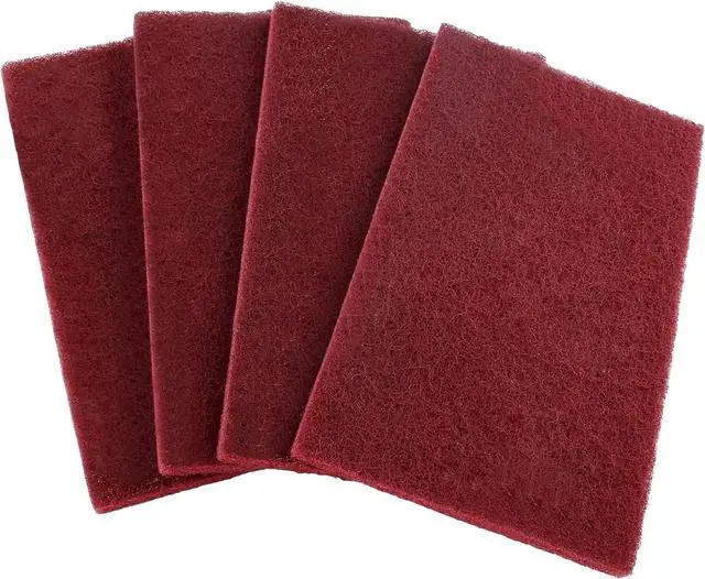 Main image of 4 Pcs 4.7x7.9 Inch 7447 Fine Scuff Pads for Paint Prep Sanding