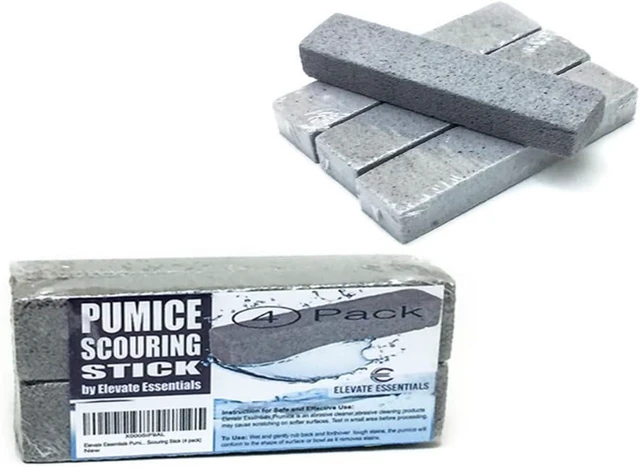 Alt view image 3 of 7 - Pumice Stone Scouring Stick (4 pack)