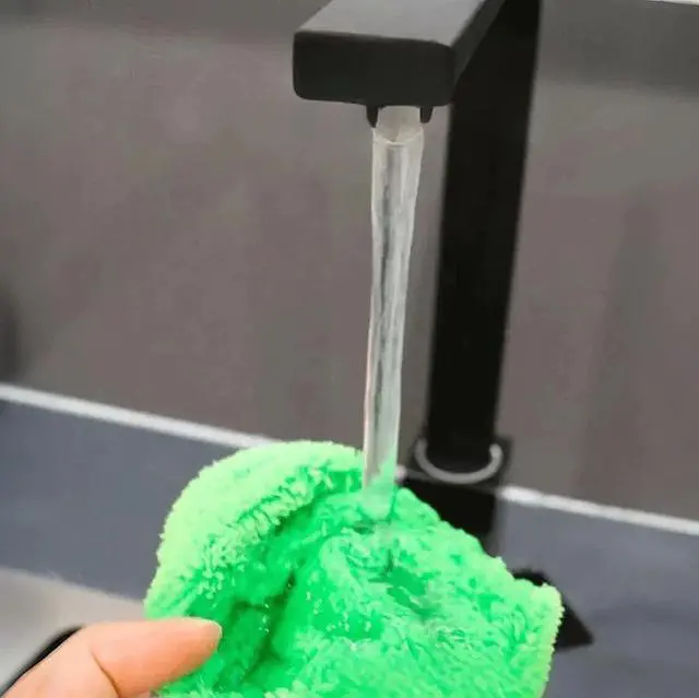 Alt view image 5 of 7 - 6-Pack Reusable Coral Fleece Mop Pads Washable Wet Mopping Cloths and Dry Sweeping Cloths for Swiffer Sweeper Washable Wet & Dry Microfiber Pads for Surface/Hardwood Floor Cleaning, Tile & More.