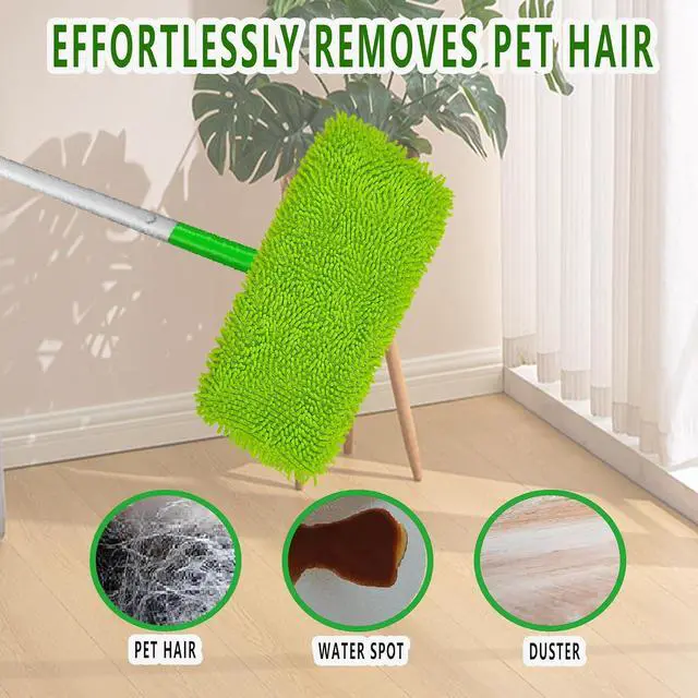 Alt view image 4 of 6 - 4pcs Reusable Microfiber Mop Pads for Swiffer Sweeper(Mop not Include)