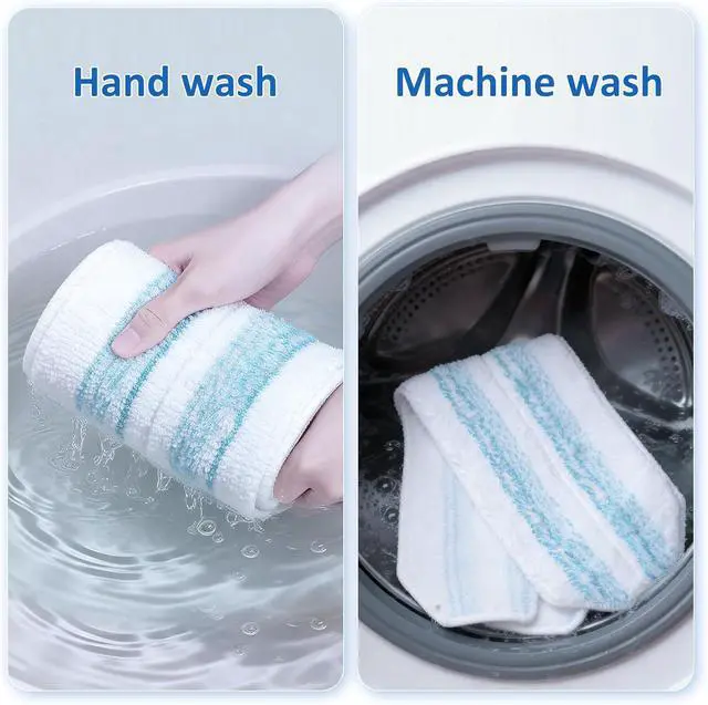 Alt view image 7 of 7 - 4 Pack Mop Replacement Pads Compatible with O Ceda H2prO Flat Mop System