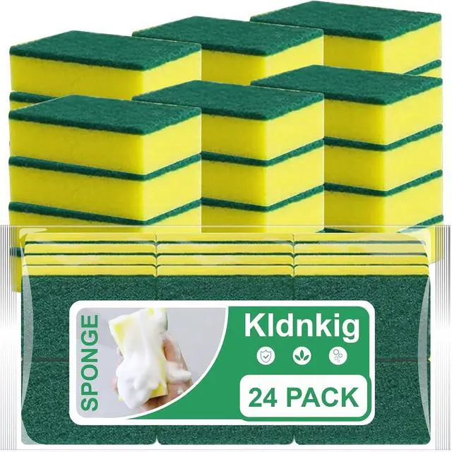 Main image of 24 Pack Kitchen Cleaning Sponges,Scrub Sponges