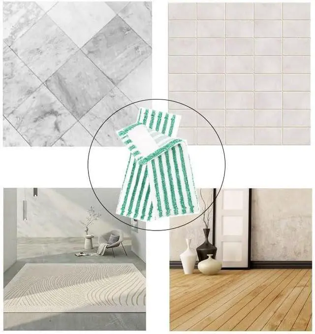 Alt view image 6 of 6 - Libman Wet & Dry Microfiber Mop Refills - 2 Pack Reusable Washable Microfiber Cloth Mop Head Pads for Wet and Dry Use