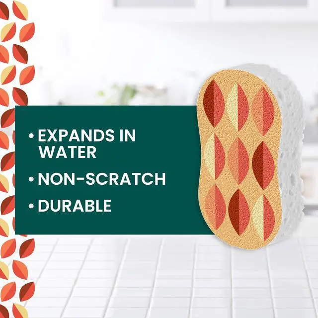 Alt view image 2 of 7 - Scotch-Brite Harvest Pop Up Kitchen Sponges, 3 Pack
