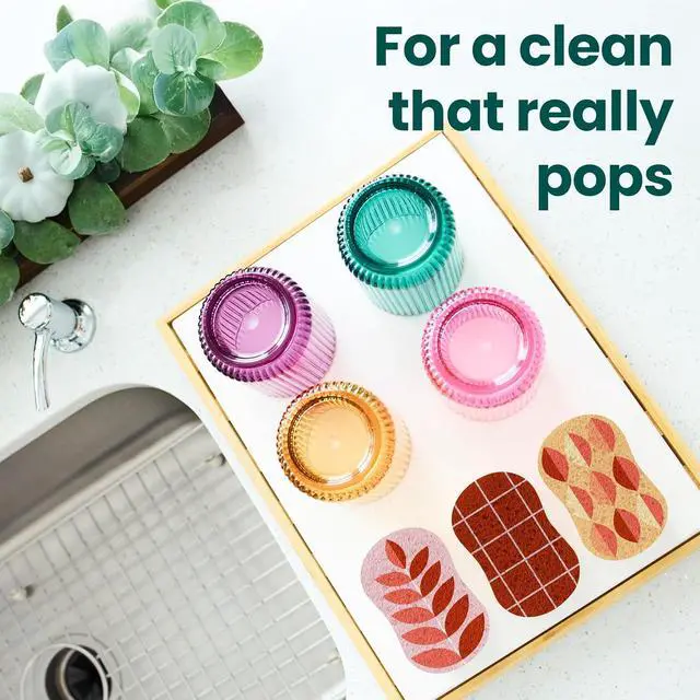 Alt view image 5 of 7 - Scotch-Brite Harvest Pop Up Kitchen Sponges, 3 Pack