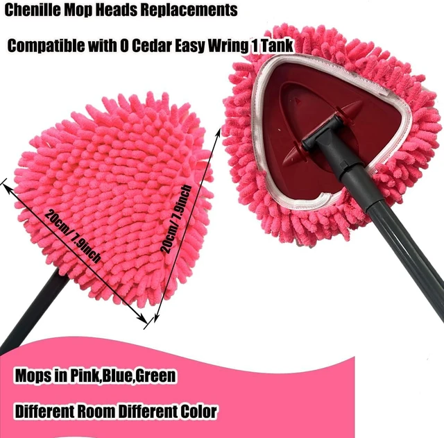 Alt view image 2 of 7 - 3 PCS Chenille Duster Replacement Heads Fits for Ocedar Easywring 1 Tank