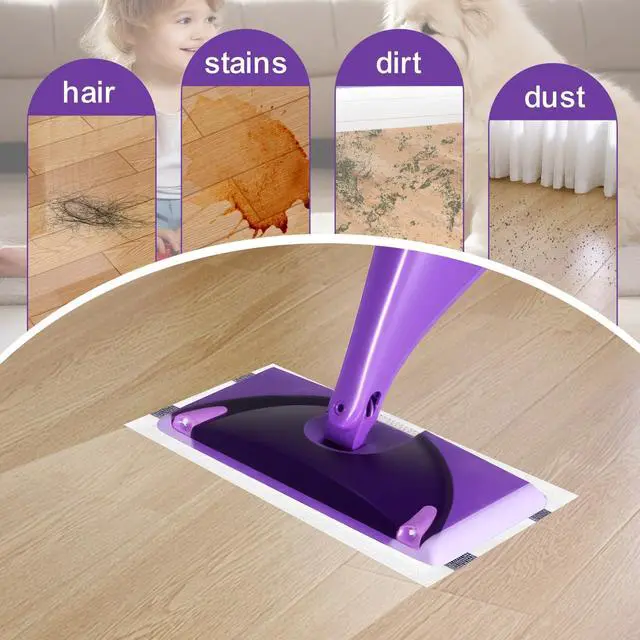 Alt view image 5 of 7 - 20 Pack Disposable Mop Pads Refill for Swiffer Wet Jet Spray Mop
