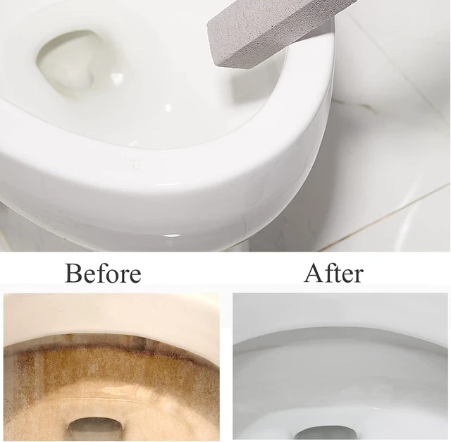 Alt view image 6 of 7 - 8 Pack Pumice Stone for Toilet Bowl Cleaning, Scouring Stick Remove Toilet Bowl Hard Water Rings, Calcium Buildup and Rust Suitable for Cleaning Toilet, Bathroom, Kitchen Sink, GrillGray