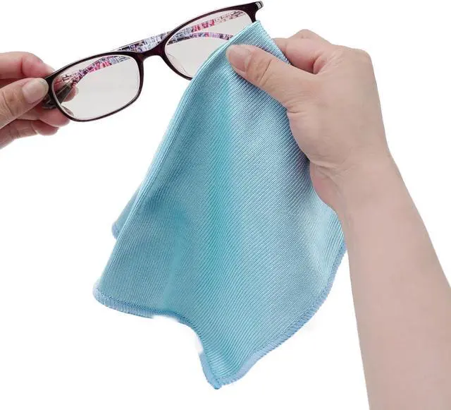 Alt view image 5 of 5 - 6 Pcs Glass Cleaning Cloth for Window Eyeglass Mirrors Stainless Steel