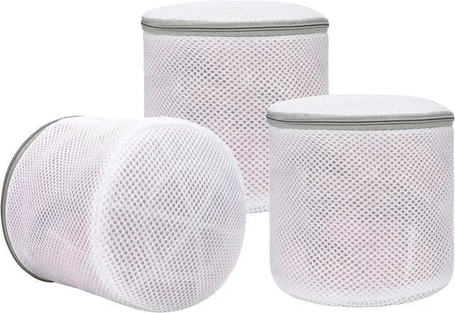 Main image of GOGOODA Laundry Mesh Bra Wash Bag for Lingerie, Underwear, Delicates, 3 PCS