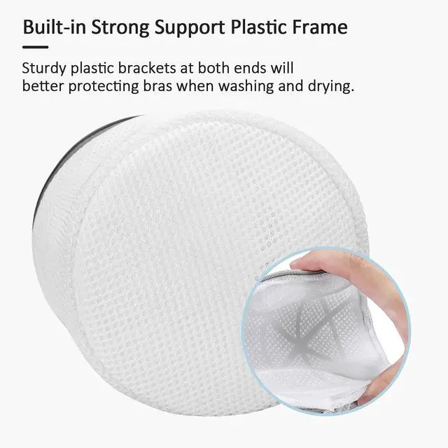 Alt view image 3 of 7 - GOGOODA Laundry Mesh Bra Wash Bag for Lingerie, Underwear, Delicates, 3 PCS