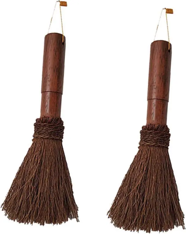 Main image of Mikinona Coconut Fiber Pot Brush Heat Resistant Dish Scouring Brush for Wok Pan Cleaning with Hanging Handle Kitchen Cleaning Tool for Home Restaurant Hotel Use 1 pack