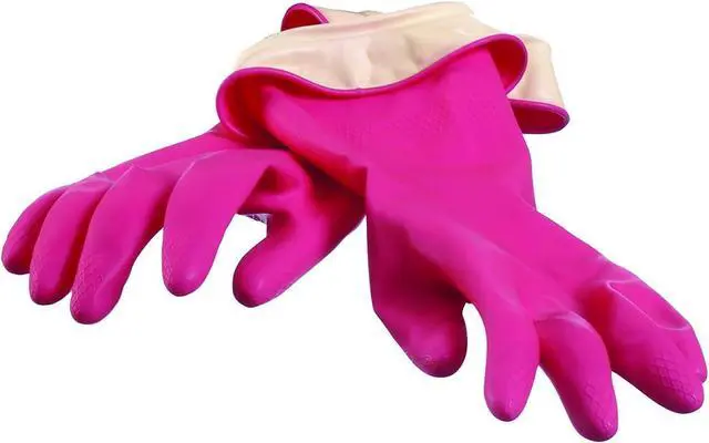 Main image of Casabella Premium Waterblock Reusable Household Cleaning Gloves, Medium