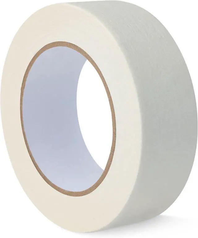 Main image of Amazon Basics Multi-Surface Masking Tape for Labeling, 1.41" x 60 Yards, Beige, 1 Roll
