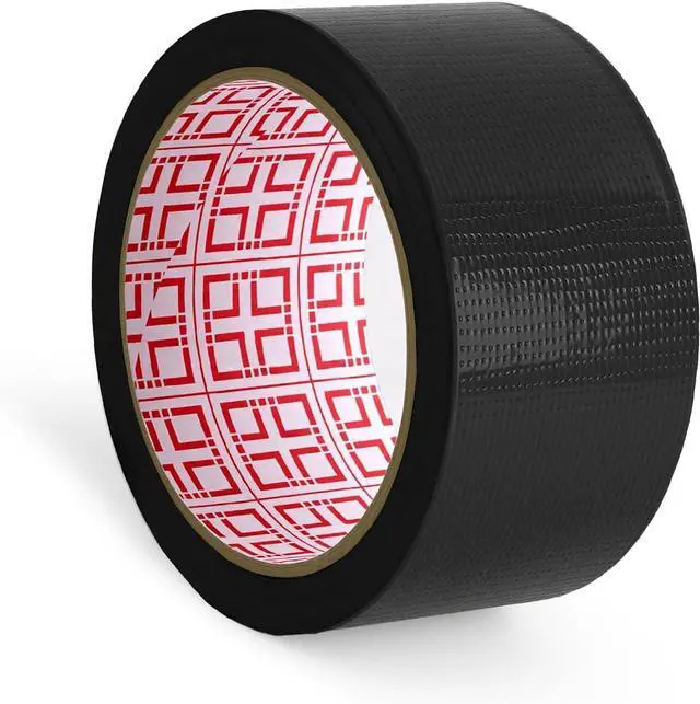 Main image of Black Duct Tape, Strong Adhesive & Easy Tear, 2 Inch x 22 Yard