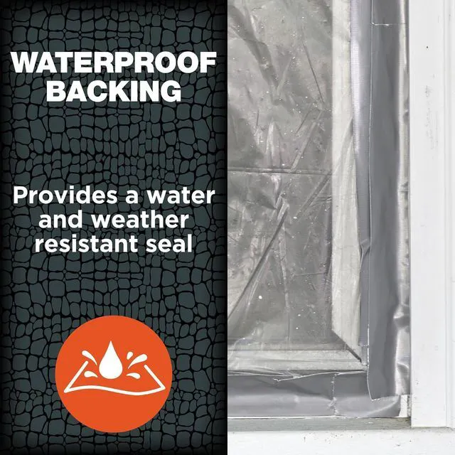 Alt view image 6 of 7 - T-REX Tape Heavy Duty Duct Tape with UV Resistant & Waterproof Backing for Ferociously Strong Repairs, 1.88" x 30 yd, Gunmetal Gray, 1 Roll