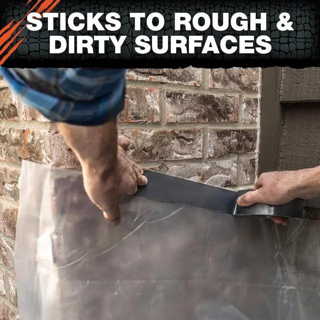 Alt view image 7 of 7 - T-REX Tape Heavy Duty Duct Tape with UV Resistant & Waterproof Backing for Ferociously Strong Repairs, 1.88" x 30 yd, Gunmetal Gray, 1 Roll
