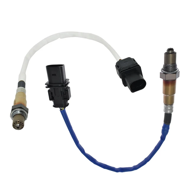 Alt view image 5 of 7 - Front oxygen sensor 8F9Z-9F472-H, replacement part number 0258017321